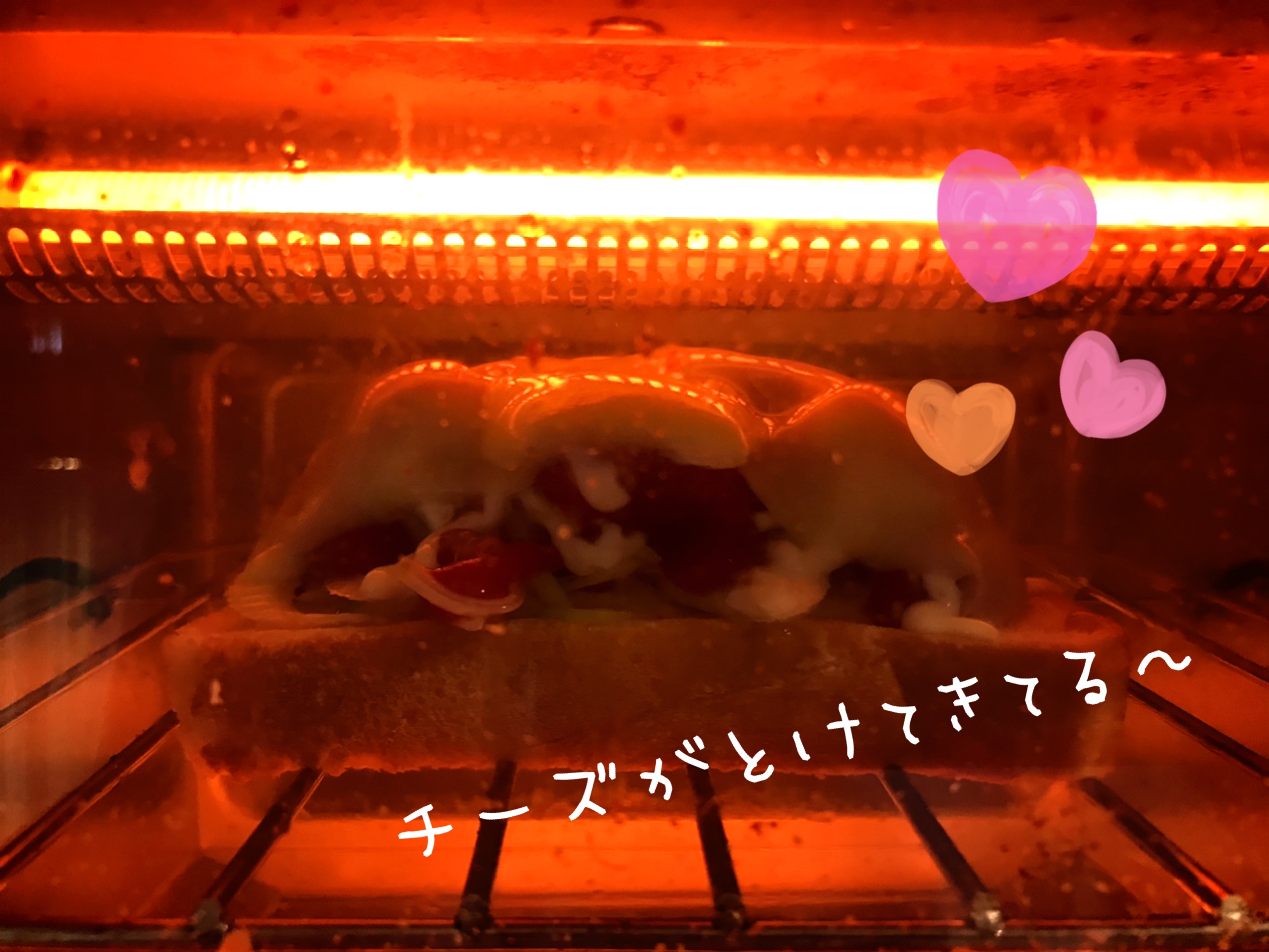 サバ缶　ピザトースト