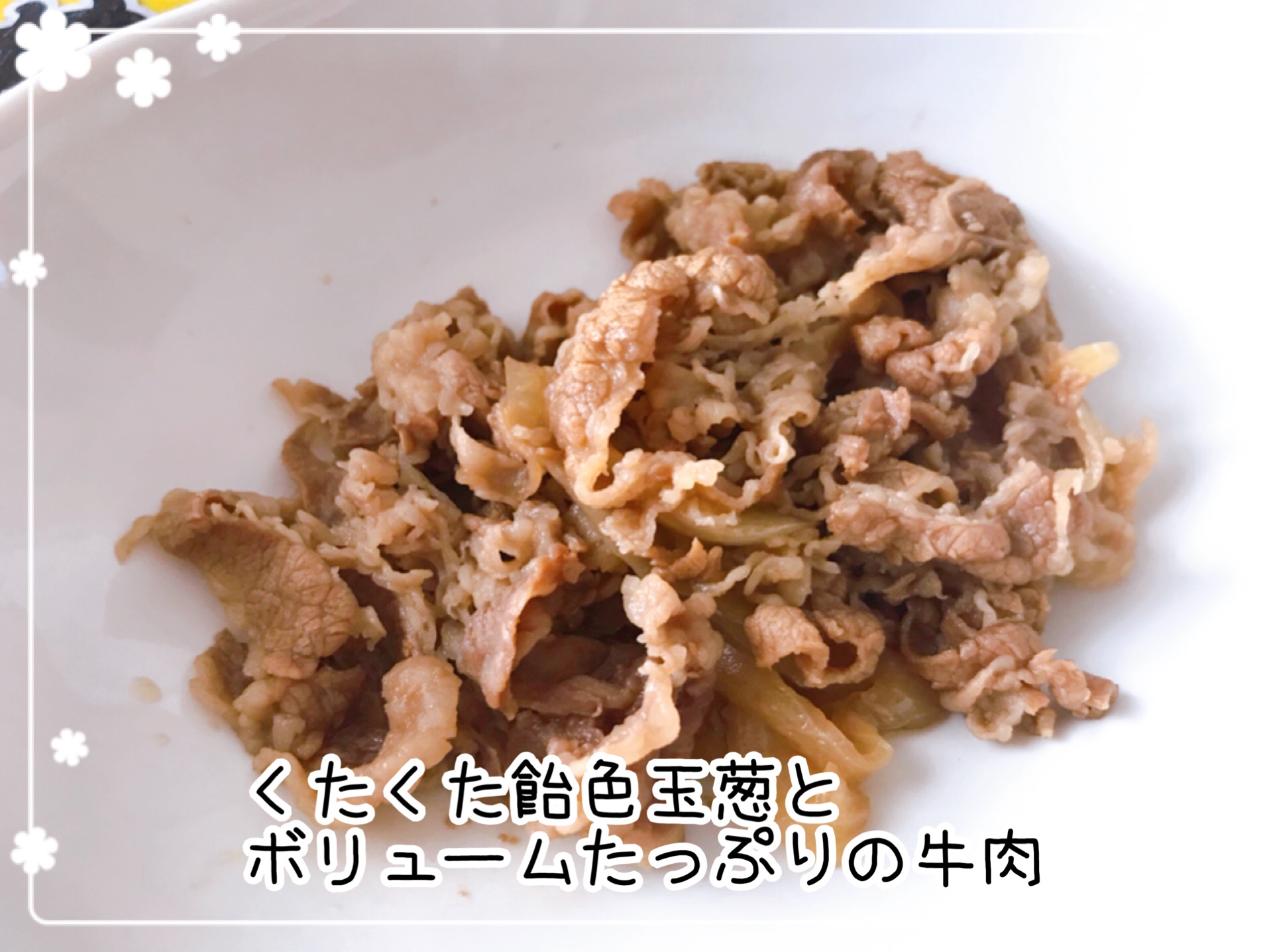 冷凍食品 すき家の牛丼