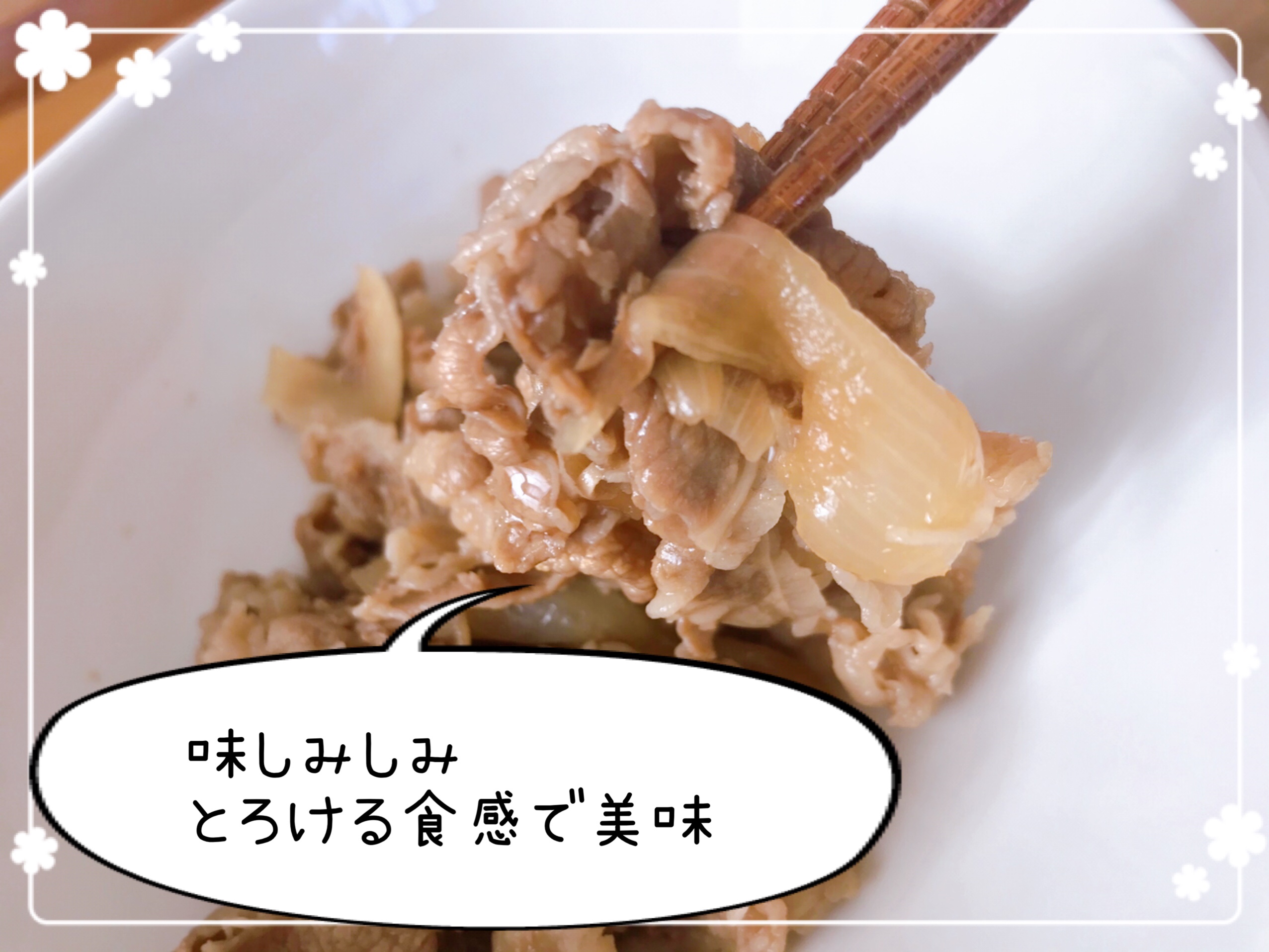 冷凍食品 すき家の牛丼