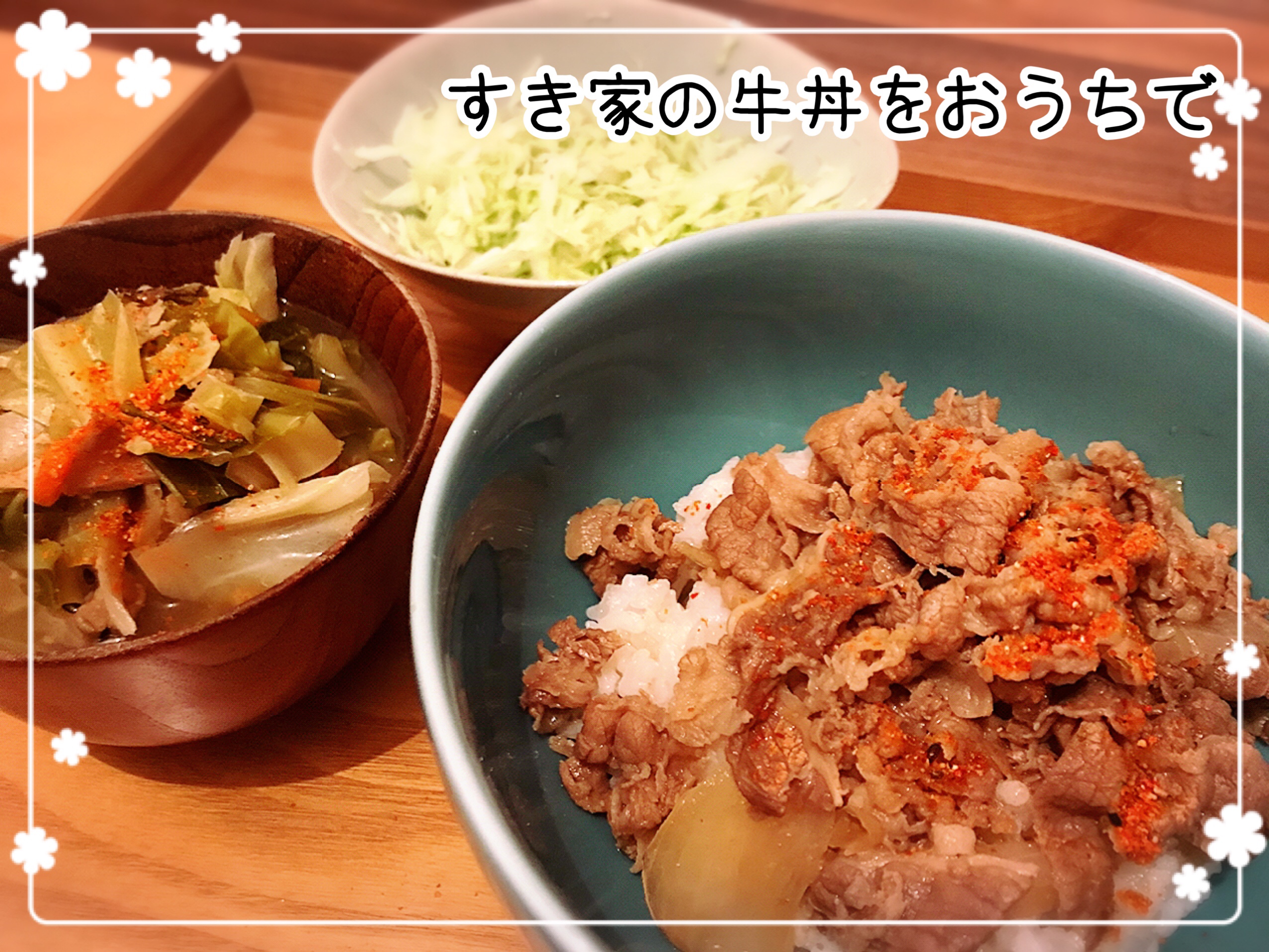 冷凍食品 すき家の牛丼