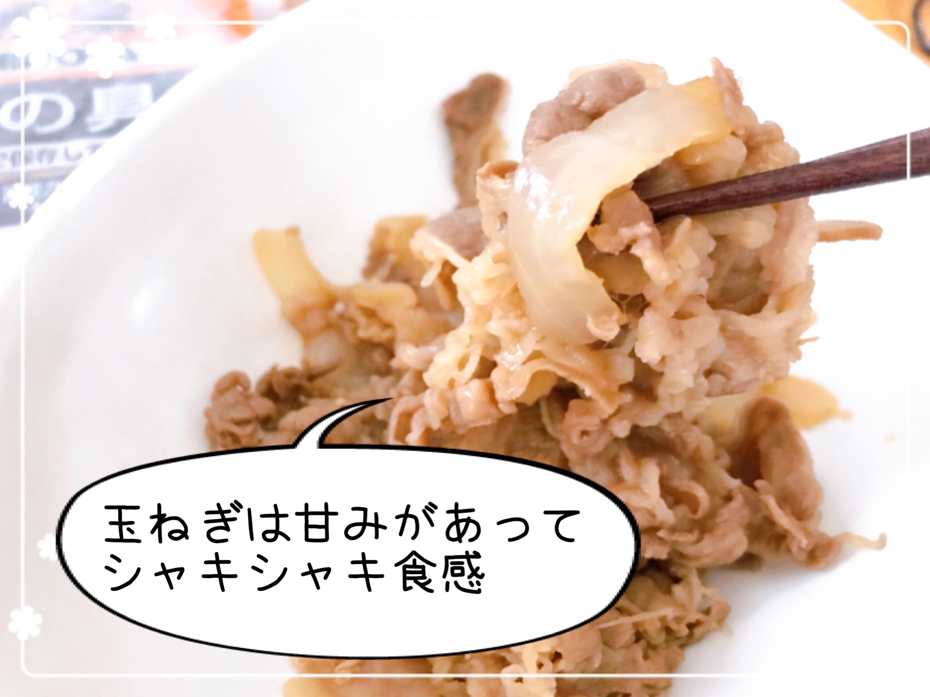 吉野家牛丼　冷凍食品